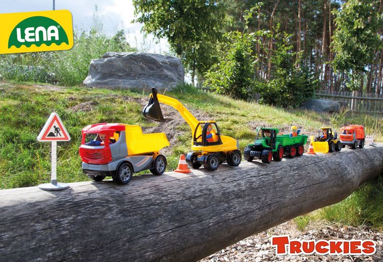 Produktbild: LENA Truckies Kipper gelb rot 22cm