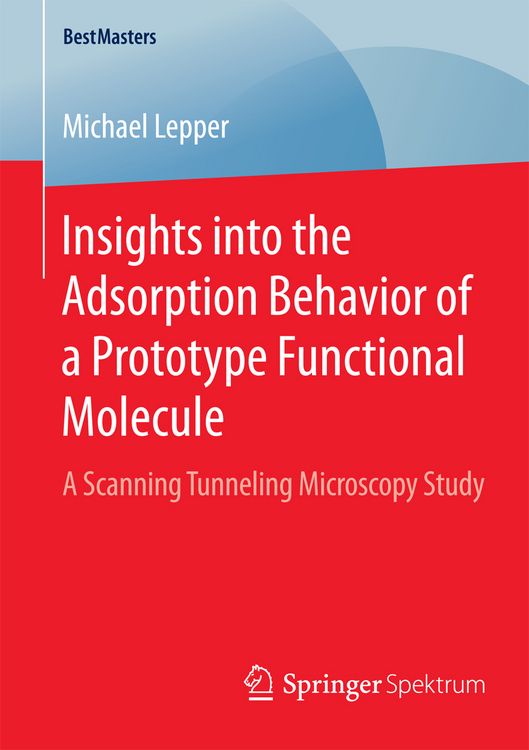 Produktbild: Insights into the Adsorption Behavior of a Prototype Functional Molecule
