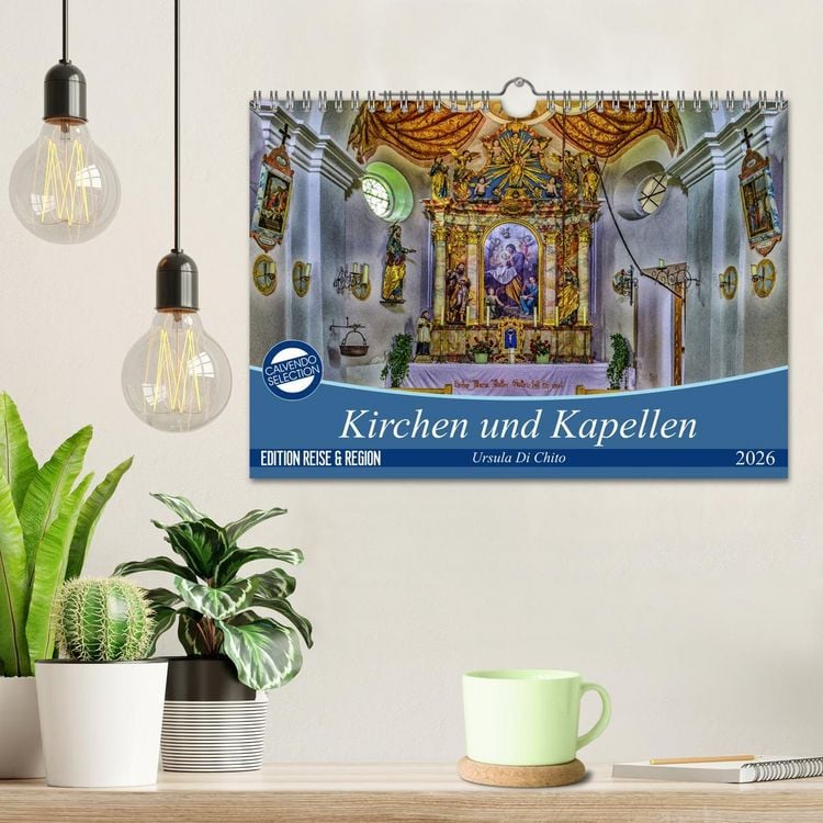 Produktbild: Kirchen und Kapellen (Wandkalender 2026 DIN A4 quer), CALVENDO Monatskalender