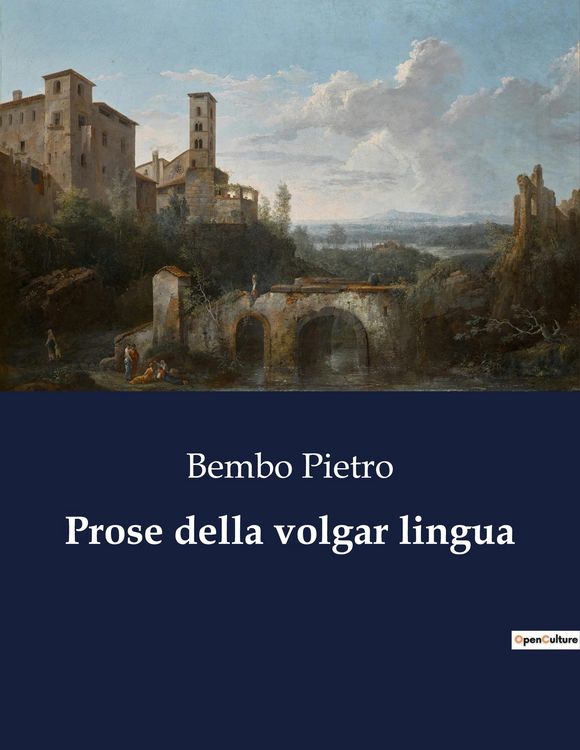 Produktbild: Prose della volgar lingua
