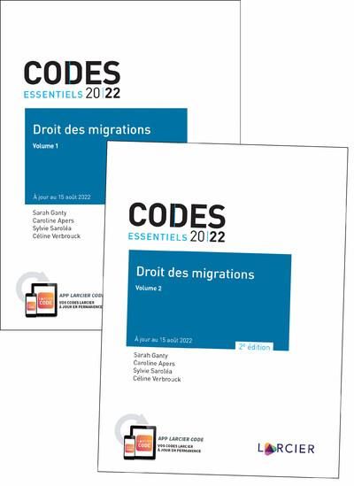 Produktbild: Droit des migrations 2022
