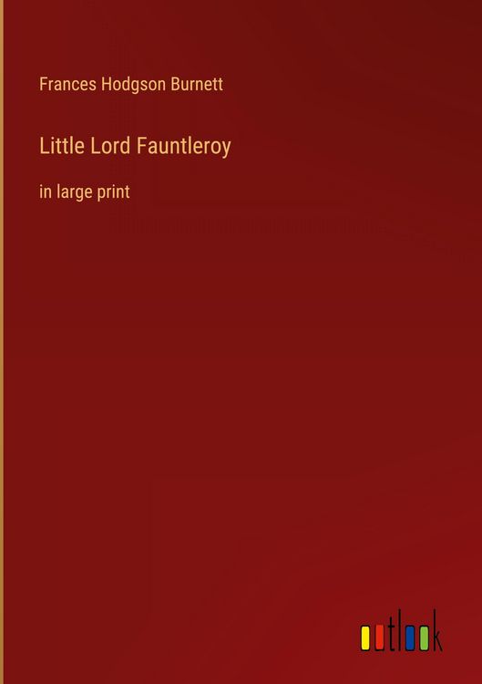 Produktbild: Little Lord Fauntleroy