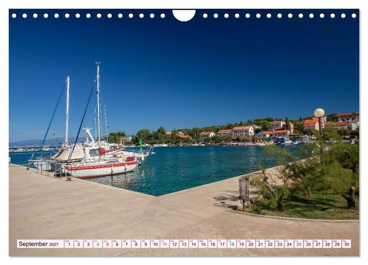 Produktbild: Istria &ndash; Coastal Wonders, Historic Cities, and Island Dreams (Wall Calendar 2027 DIN A4 landscape), CALVENDO 12 Month Wall Calendar