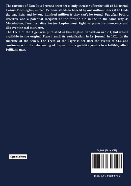 Produktbild: The Teeth of the Tiger