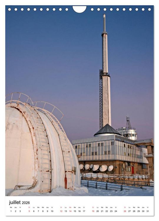 Produktbild: PIC DU MIDI Pyr&eacute;n&eacute;es (Calendrier mural 2026 DIN A4 horizontal), CALVENDO calendrier mensuel