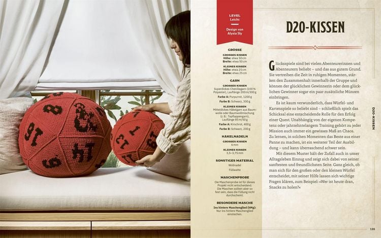 Produktbild: Das offizielle Dungeons & Dragons H&auml;kelbuch