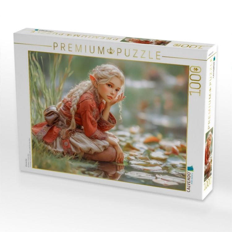 Produktbild: CALVENDO Puzzle Elfenkinder | 1000 Teile Lege-Gr&ouml;&szlig;e 64x48cm Foto-Puzzle f&uuml;r gl&uuml;ckliche Stunden