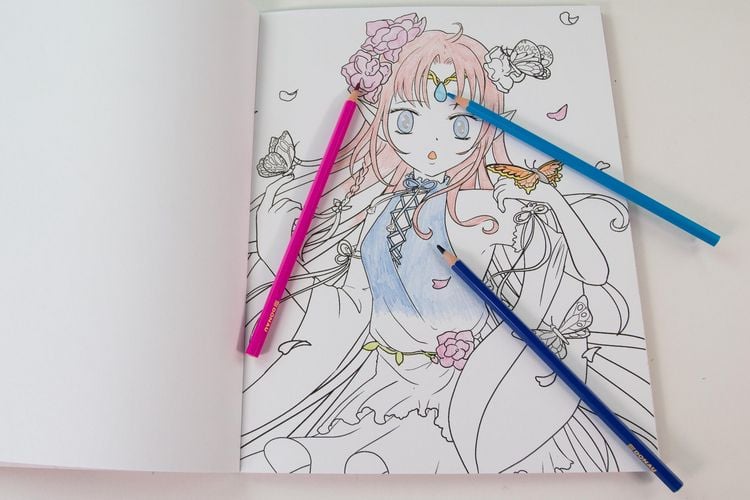 Produktbild: I love Manga & Anime - Das Malbuch