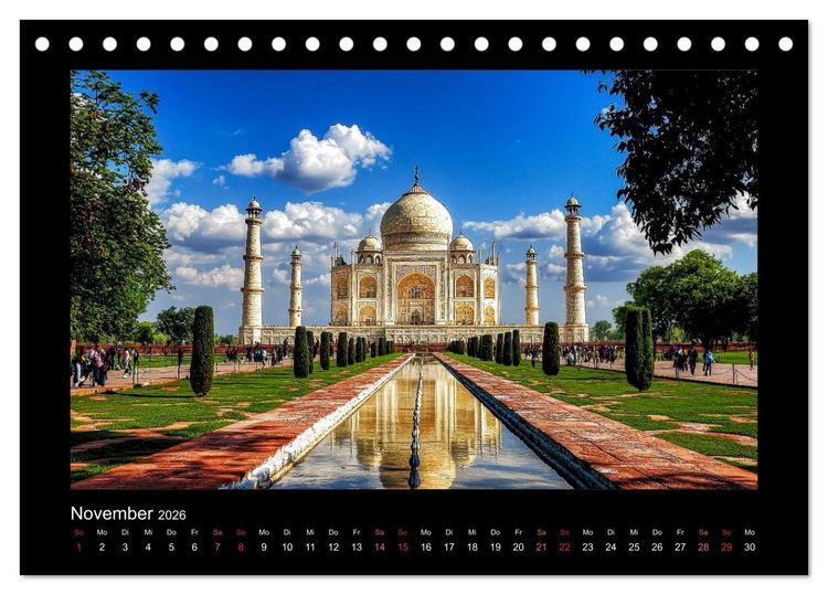 Produktbild: Horizonte entdecken - eine fotografische Weltreise (Tischkalender 2026 DIN A5 quer), CALVENDO Monatskalender