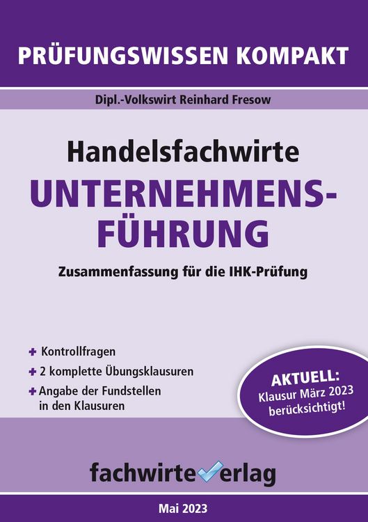 Produktbild: Handelsfachwirte: Unternehmensf&uuml;hrung