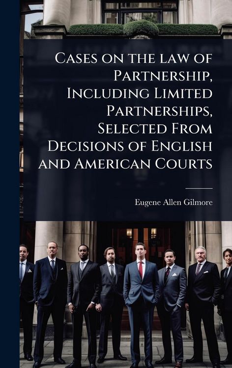 Produktbild: Cases on the law of Partnership, Including Limited Partnerships, Selected From Decisions of English and American Courts