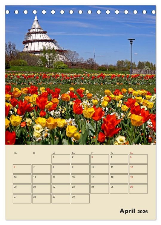 Produktbild: Komm nach Magdeburg (Tischkalender 2026 DIN A5 hoch), CALVENDO Monatskalender