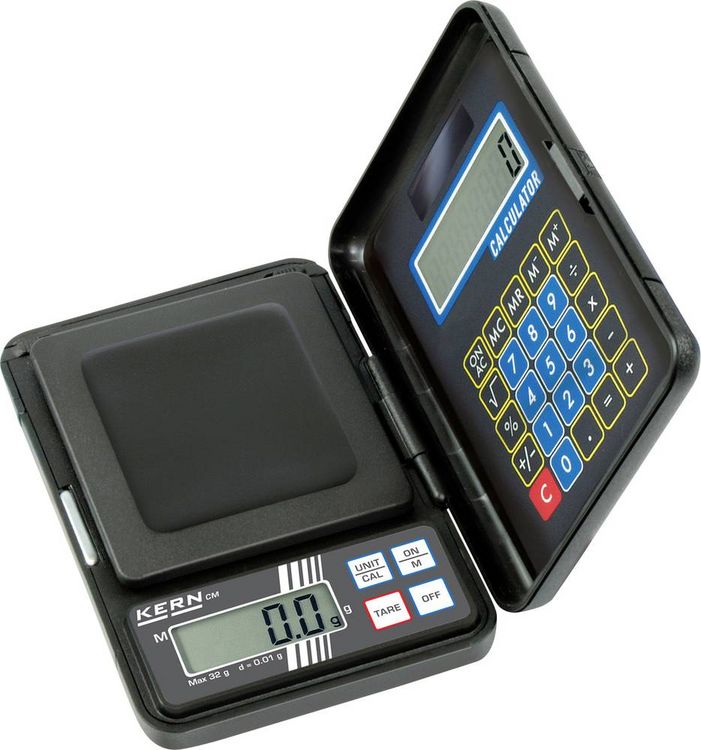 Produktbild: Kern Taschenwaage CM 60-2N W&auml;gebereich (max.) 60g Ablesbarkeit 0.01g batteriebetrieben