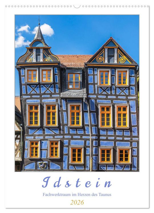 Produktbild: Idstein - Fachwerktraum im Herzen des Taunus (Wandkalender 2026 DIN A2 hoch), CALVENDO Monatskalender