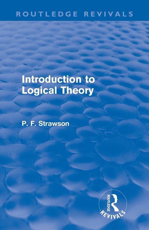 Produktbild: Introduction to Logical Theory