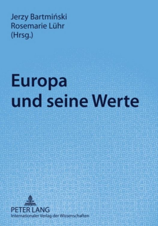 Produktbild: Europa und seine Werte