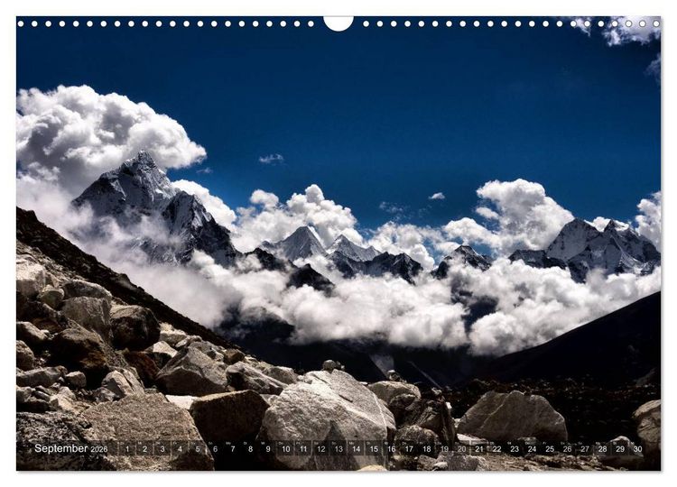Produktbild: Himalaya - Gipfel des Sagarmatha Nationalparks (Wandkalender 2026 DIN A3 quer), CALVENDO Monatskalender