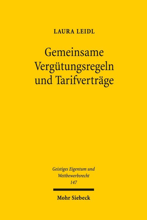 Produktbild: Gemeinsame Verg&uuml;tungsregeln und Tarifvertr&auml;ge