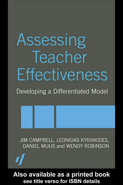 Produktbild: Assessing Teacher Effectiveness