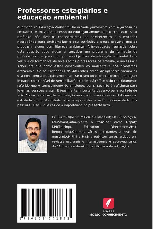 Produktbild: Professores estagi&aacute;rios e educa&ccedil;&atilde;o ambiental