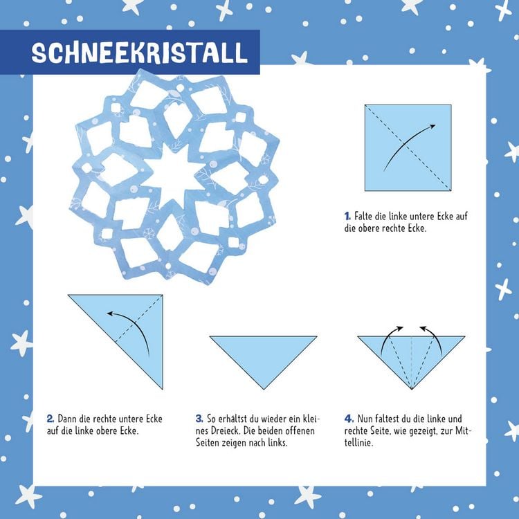 Produktbild: 88 x Origami Kids &ndash; Weihnachtssterne