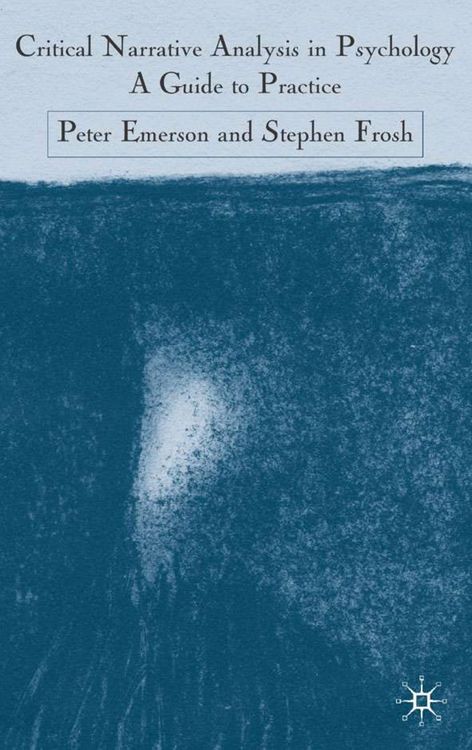 Produktbild: Critical Narrative Analysis in Psychology