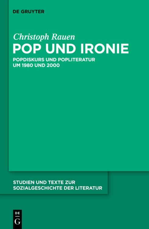 Produktbild: Pop und Ironie
