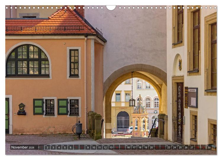 Produktbild: Unterwegs in Oschatz (Wandkalender 2026 DIN A3 quer), CALVENDO Monatskalender