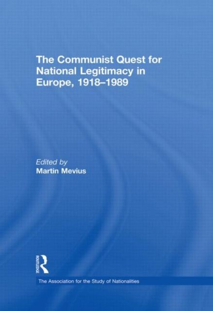 Produktbild: The Communist Quest for National Legitimacy in Europe, 1918-