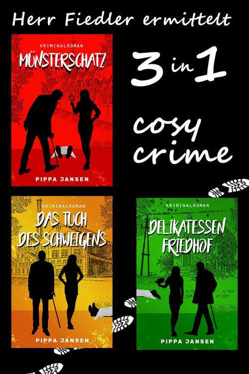 Produktbild: Herr Fiedler ermittelt - 3 cosy crime Fälle