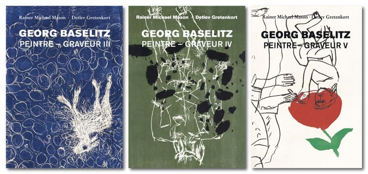 Produktbild: Georg Baselitz: Peintre Graveur III & IV & V