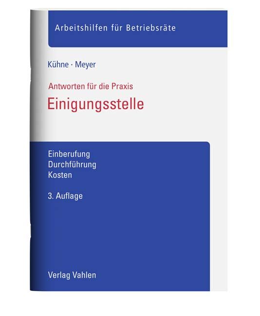 Produktbild: Einigungsstelle