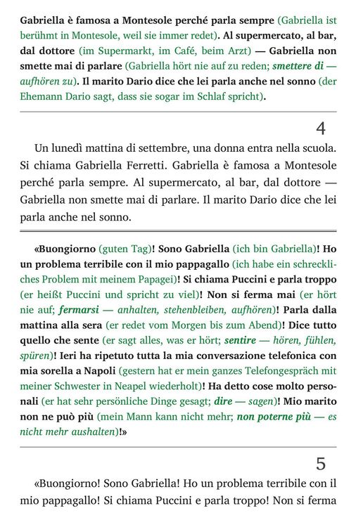 Produktbild: La scuola dei pappagalli - Italienisch lernen mit lustigen Kurzgeschichten A1-A2 (+ Audio-CD)