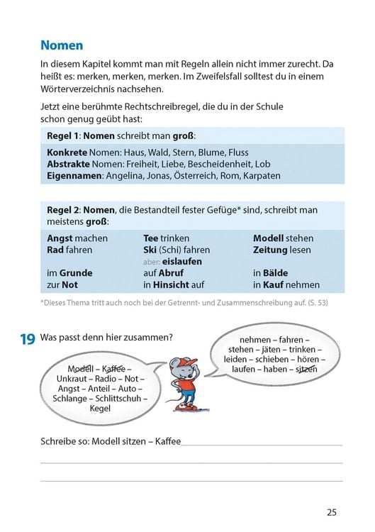 Produktbild: Rechtschreibtraining ab 5. Klasse und f&uuml;r Erwachsene, A5-Heft