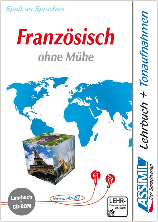 Produktbild: ASSiMiL Franz&ouml;sisch ohne M&uuml;he - PC-Sprachkurs - Niveau A1-B2