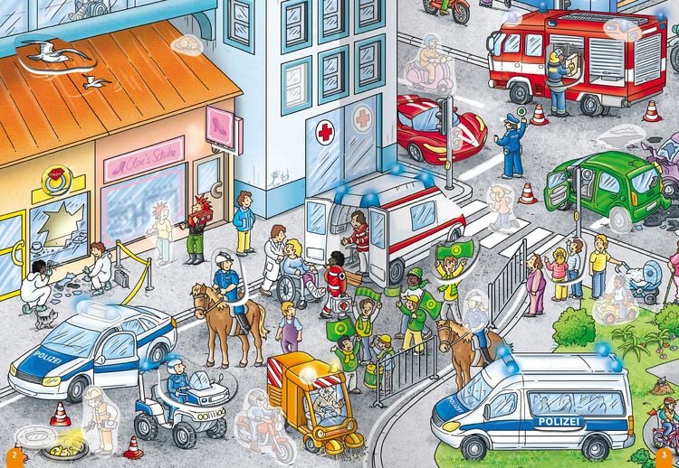 Produktbild: Wimmeln, R&auml;tseln, Stickern: Fahrzeuge