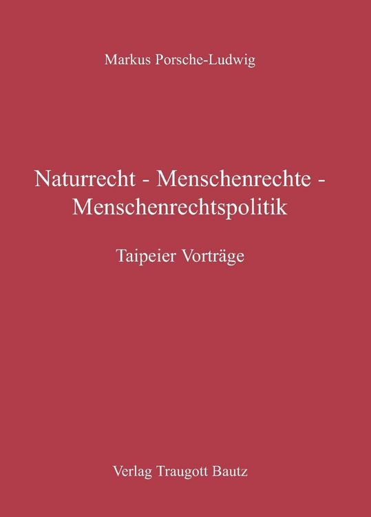 Produktbild: Naturrecht - Menschenrechte - Menschenrechtspolitik