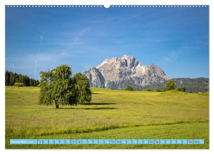 Produktbild: Vierwaldst&auml;ttersee (hochwertiger Premium Wandkalender 2026 DIN A2 quer), Kunstdruck in Hochglanz