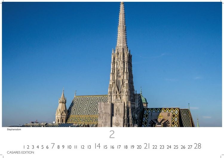 Produktbild: Wien Kalender 2027 &ndash; Wandkalender | Fotokalender | &Ouml;sterreich Kalender | Alpenl&auml;nder 24x35cm - Beeindruckende Bilder von Wien&rsquo;s sch&ouml;nsten Sehensw&uuml;rdigkeiten