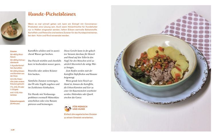 Produktbild: Gesund & lecker: Kochen f&uuml;r den Hund