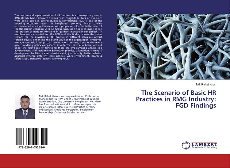 Produktbild: The Scenario of Basic HR Practices in RMG Industry: FGD Findings