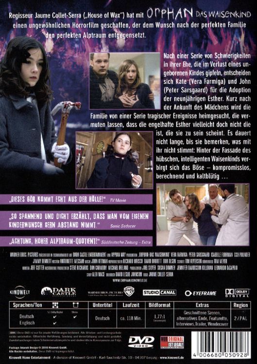 Produktbild: Orphan - Das Waisenkind