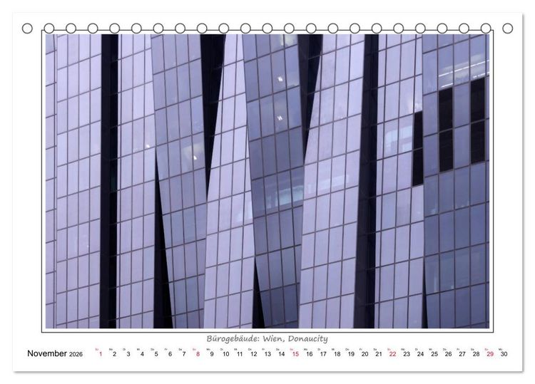 Produktbild: Details zeitgen&ouml;ssischer Architektur (Tischkalender 2026 DIN A5 quer), CALVENDO Monatskalender