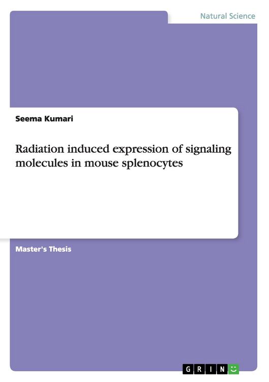 Produktbild: Radiation induced expression of signaling molecules in mouse splenocytes