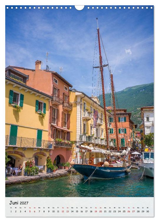 Produktbild: Malcesine - Eine Perle des Gardasees (Wandkalender 2027 DIN A3 hoch), CALVENDO Monatskalender