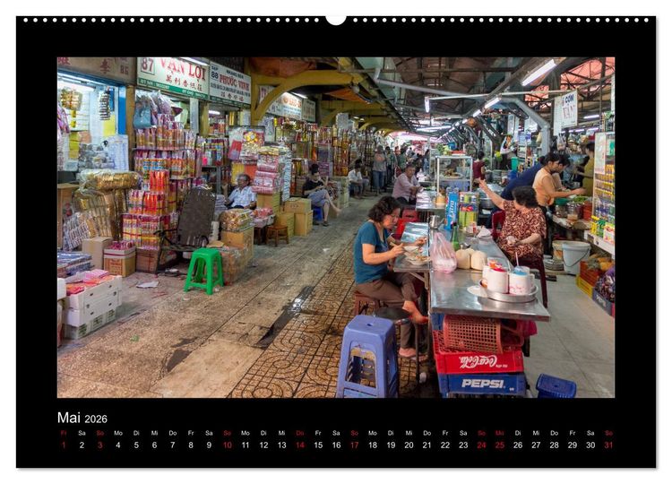 Produktbild: Unterwegs in Vietnam (Wandkalender 2026 DIN A2 quer), CALVENDO Monatskalender