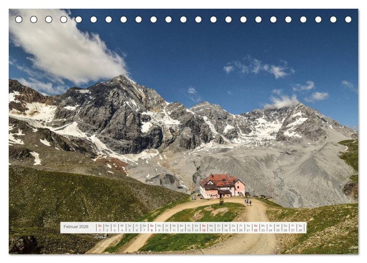 Produktbild: Sommer im Vinschgau (Tischkalender 2026 DIN A5 quer), CALVENDO Monatskalender