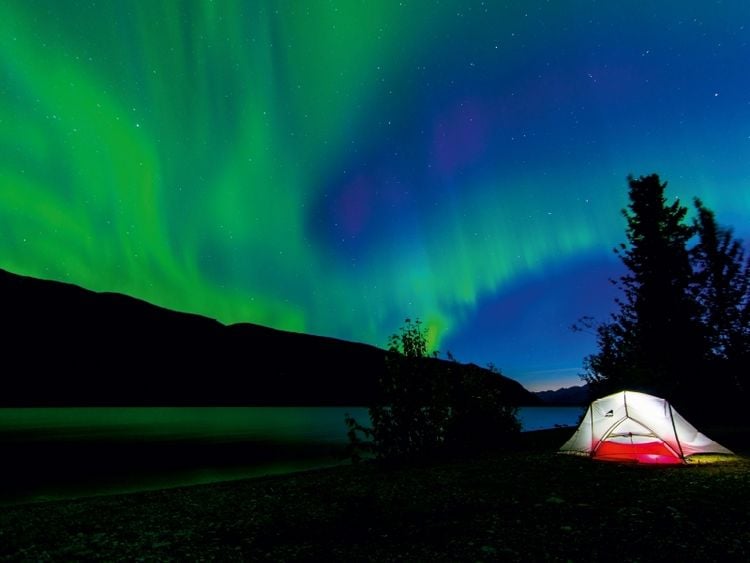 Produktbild: Nordlichter , Muncho Lake, British Columbia (Puzzle)