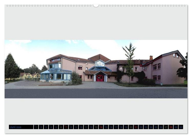 Produktbild: Bielefeld gibt es! Stadtpanoramen Teil 2 (hochwertiger Premium Wandkalender 2026 DIN A2 quer), Kunstdruck in Hochglanz