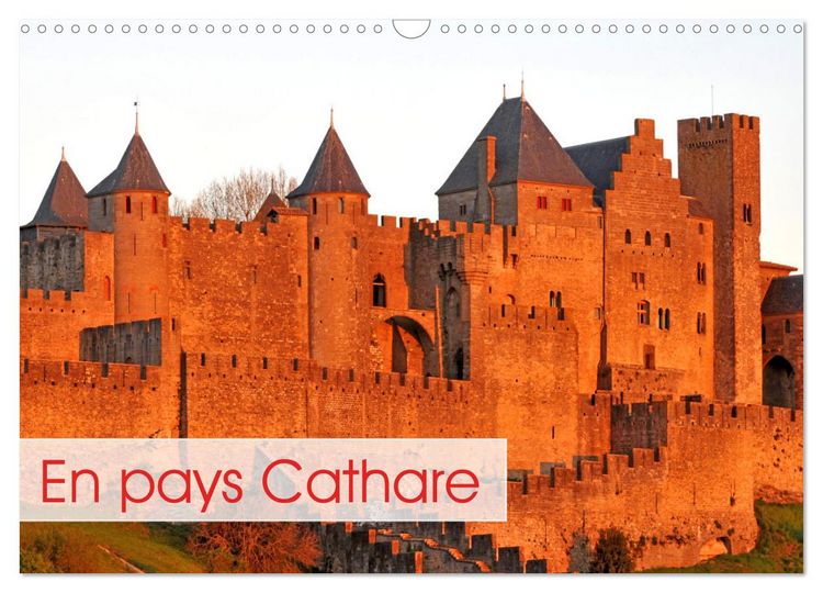 Produktbild: En pays Cathare (Calendrier mural 2026 DIN A3 vertical), CALVENDO calendrier mensuel